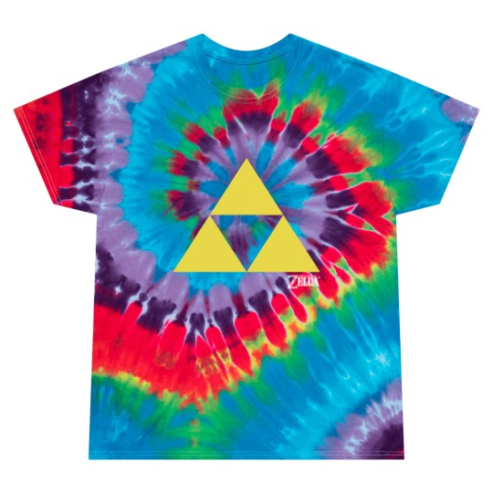 Discover Nintendo Legend Of Zelda Classic Iconic Triforce Tie Dye T Shirts