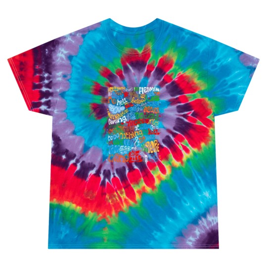Discover Lennon Imagine Quote Tie Dye T Shirts
