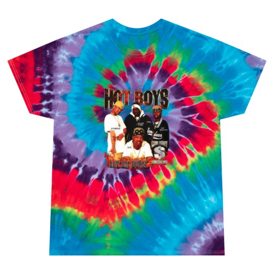 Discover Vintage Rap Hip Hop Tie Dye T-Shirt