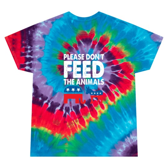 Discover Please Dont Feed The Animals USA Flag Libertarian Tie Dye T Shirts