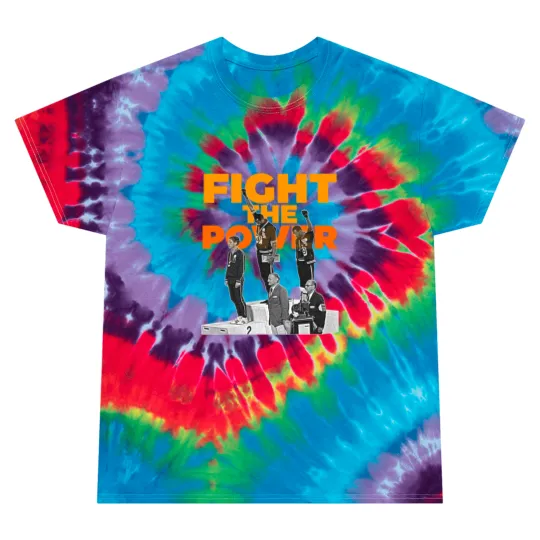 Discover Fight the Power Tie Dye T-Shirts