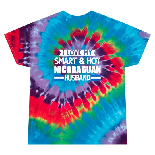 Discover Womens I Love My Nicaraguan Husband Nicaraguan Tie Dye T Shirts