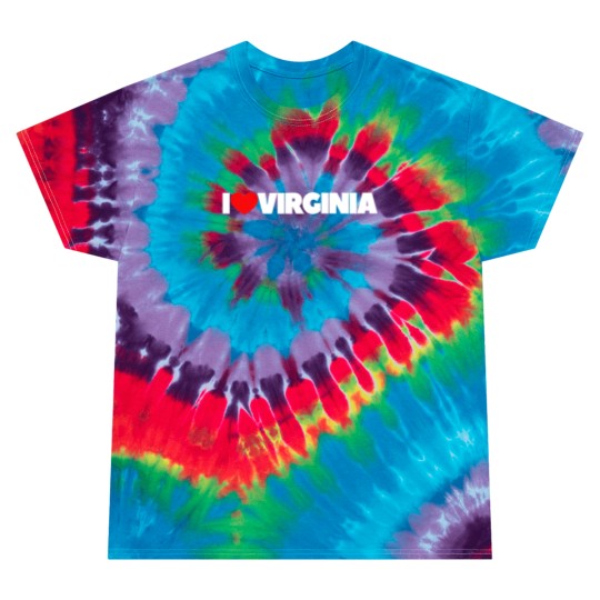 Discover I Love Virginia Tie Dye T Shirts Tie Dye T Shirts