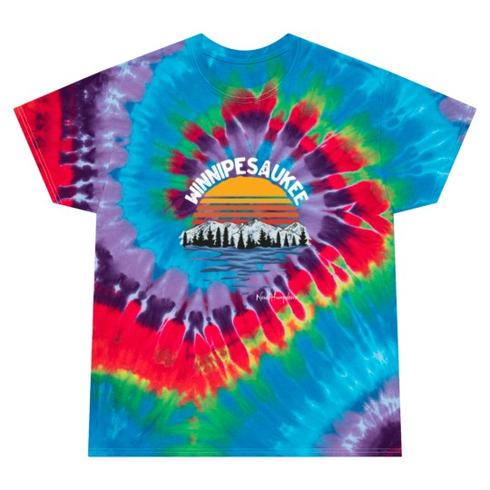 Discover Vintage Lake Winnipesaukee New Hampshire Souvenir Tie Dye T Shirts