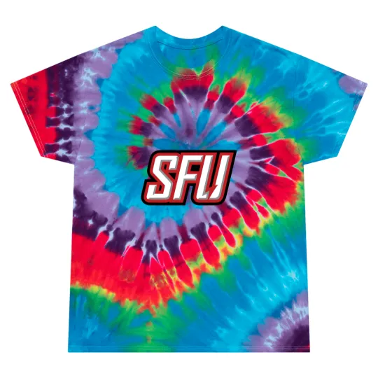 Discover The Saint Francis University (SFU) Red-Flash Tie Dye T Shirts