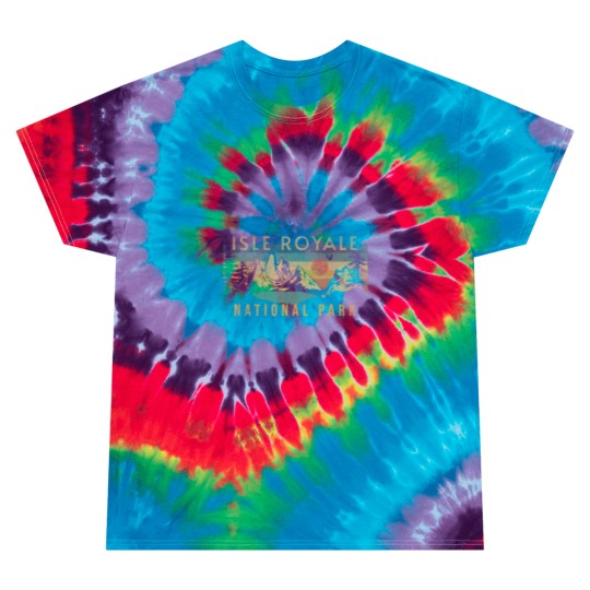 Discover isle royale national park Tie Dye T Shirts