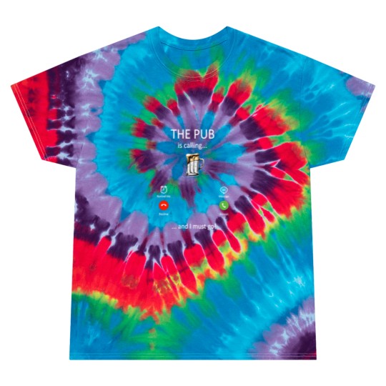 Discover The Pub is Calling And I Must Go Funny Gifts for men women - The Pub Is Calling - Tie Dye T Shirts