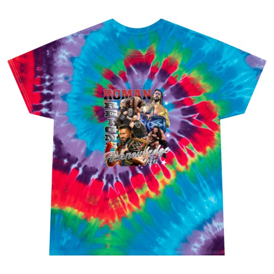 Discover Roman Reigns Bootleg Style Tie Dye T Shirts, Roman Reigns Tie Dye T Shirts