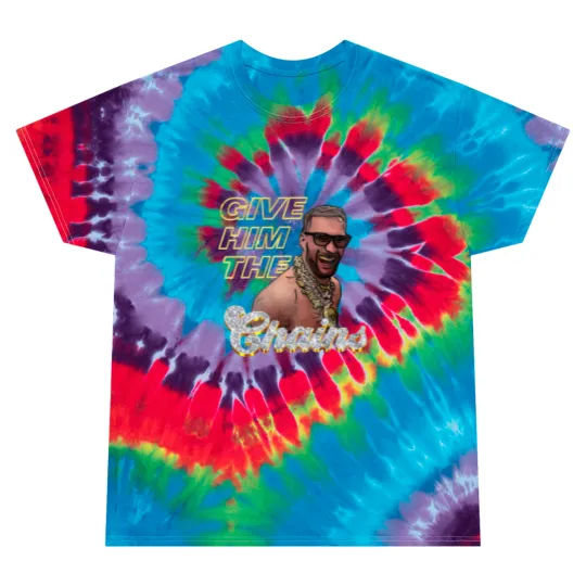 Discover Kirk Cousins Chains Tie Dye T Shirts, Rocking Ice Diamonds Necklaces Tie Dye T Shirts