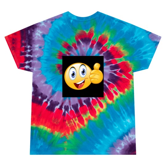 Discover Thumbs up smiley face Tie Dye T Shirts