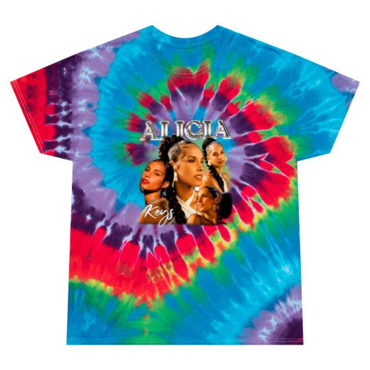 Discover Alicia Keys Music Bootleg Tie Dye T Shirts, 90S Vintage World  Alicia Keys Music 2023