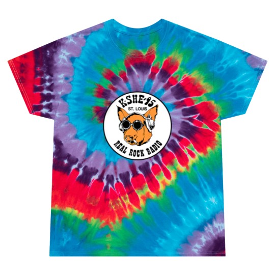 Discover KSHE 95 real rock radio station St. Louis area Tie Dye T Shirts