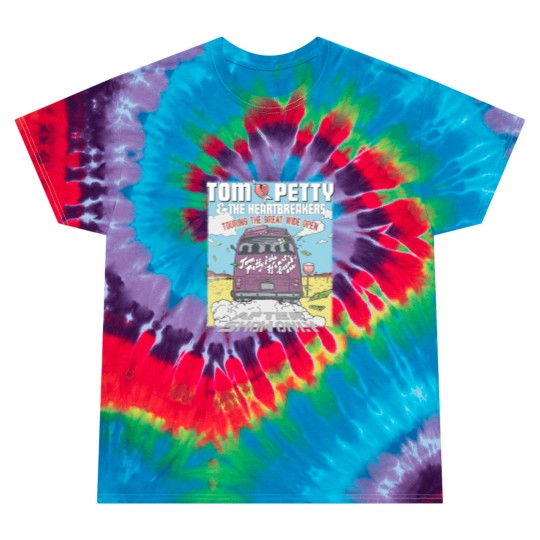 Discover Tom Petty & the Heartbreakers Touring the Great Wide Open Rock Music Tie Dye T Shirts
