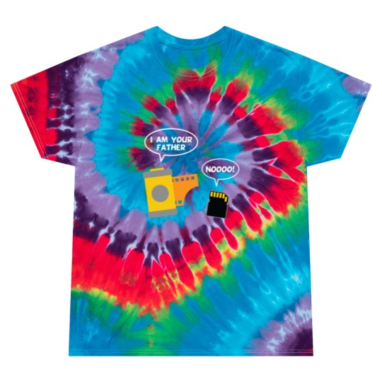 Discover Photographers Film I am Your Father SD Card Photog Tie Dye T Shirts