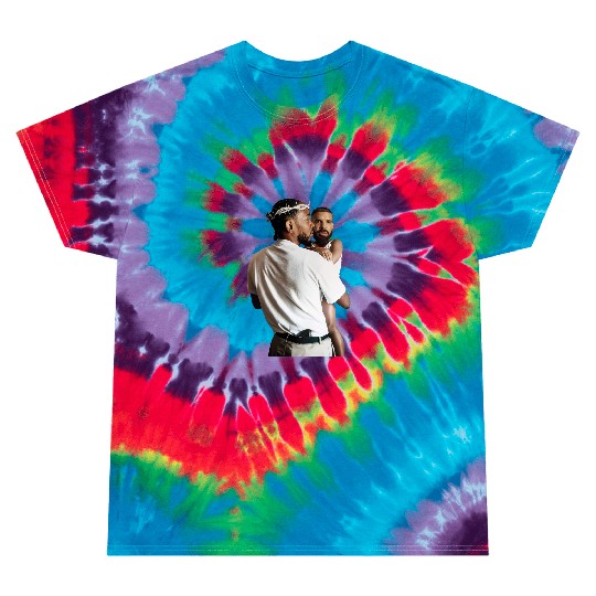 Discover Kendrick Lamar Holding Baby Drake Unisex Cotton Tie Dye T Shirts
