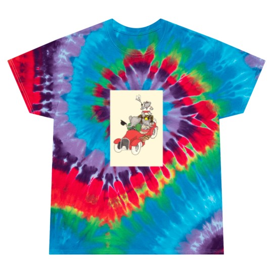 Discover Babar in a car Tie Dye T Shirts