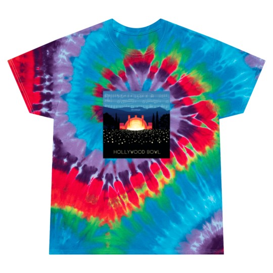 Discover Hollywood Bowl Variant 2 Tie Dye T Shirts