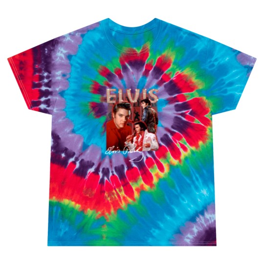 Discover Elvis Presley Tie Dye T-Shirt Merchandise