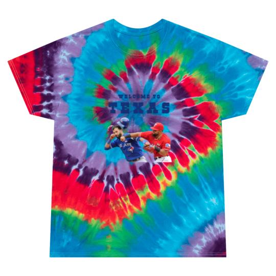 Discover Welcome To Texas Rougned Odor Jose Batista Punch Tie Dye T Shirts