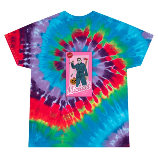 Discover Michael Myers  Tie Dye T Shirts Horror Valentine's Day Gifts