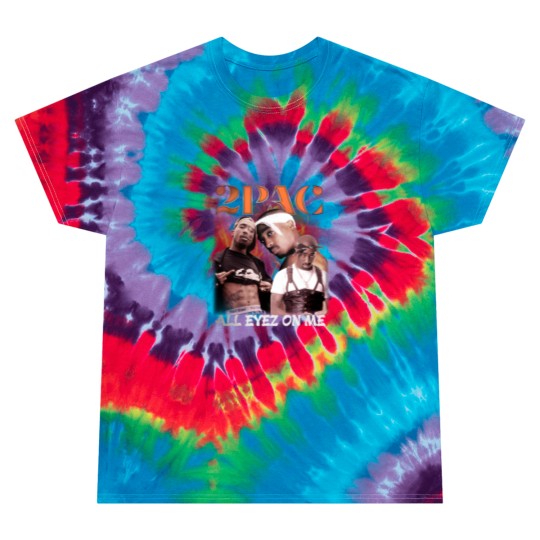Discover Vintage Rap Tie Dye T-Shirts Design - Ready to Print Tupac PNG File