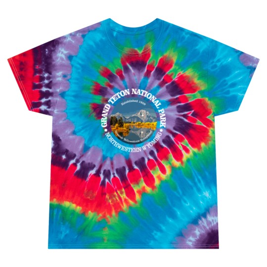 Discover Grand Teton National Park (NP) Tie Dye T Shirts