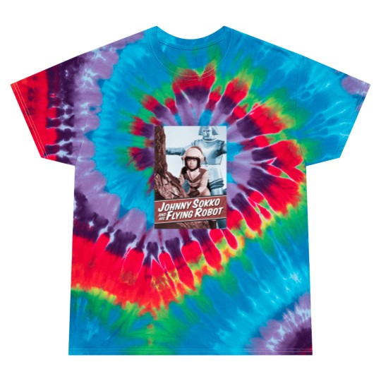 Discover Giant Robot Johnny Sokko's Flying Robot Vintage Poster Tie Dye T Shirts