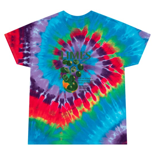 Discover Lime Graphic Tie Dye T-Shirts
