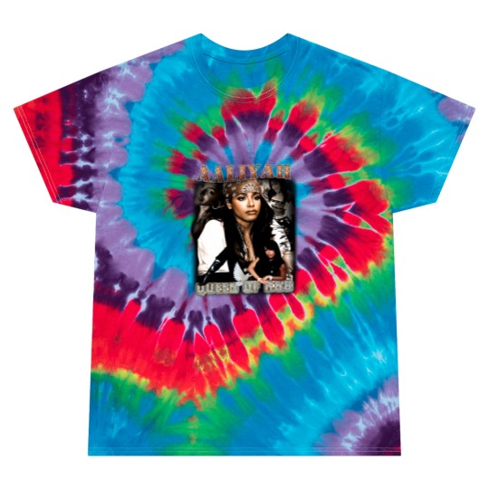 Discover Aaliyah Queen Of R&B Tie Dye T Shirts