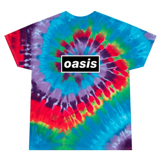 Discover Classic Rock 90's Oasis Tie-Dye T-Shirts