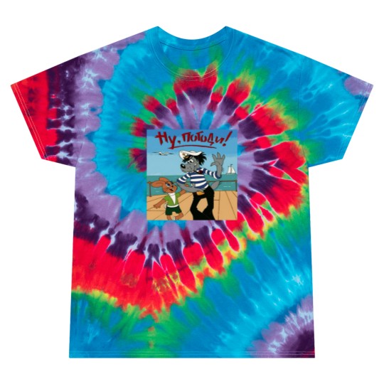Discover Nu pogodi with the rabbit cartoon Tie Dye T Shirts