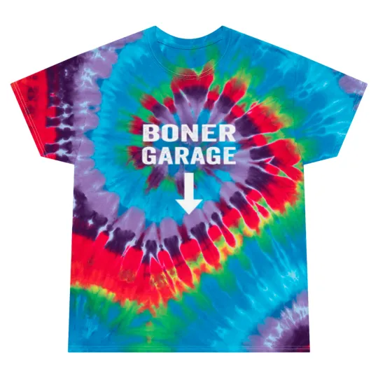 Discover Boner Garage Tie Dye T Shirts Fuuny Joke