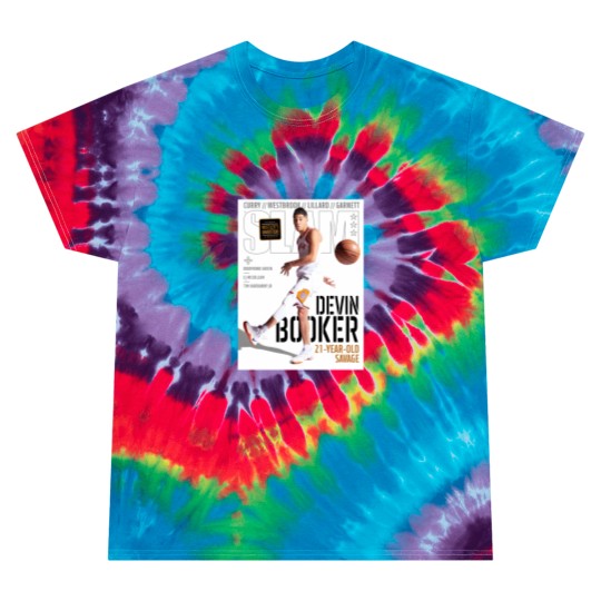 Discover Devin Booker SLAM Poster Tie Dye T Shirts, Devin Booker Magazine Tie Dye T Shirts
