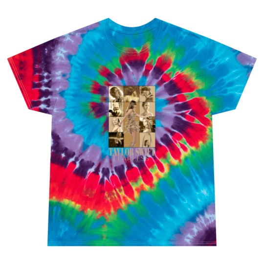 Discover Vintage 90s Style Taylor Fearless Tie Dye T-Shirt