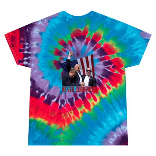 Discover Trump Shot Tie Dye T-Shirts - Pennsylvania Rally 2024