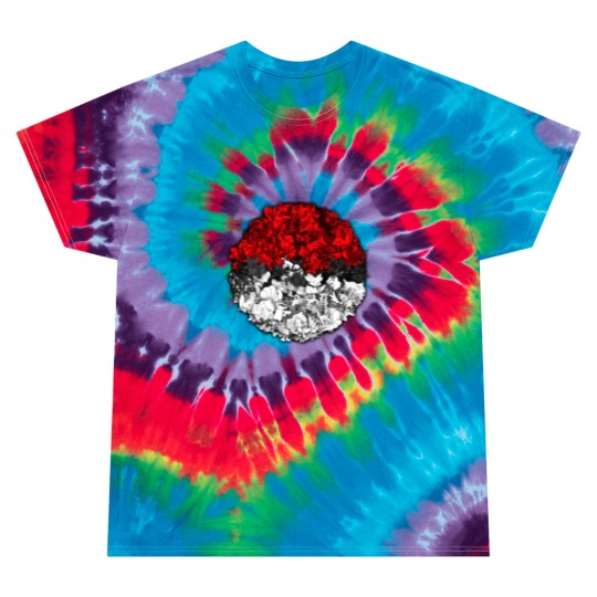 Discover Pokeball with thousand pokemons Tie Dye T Shirts