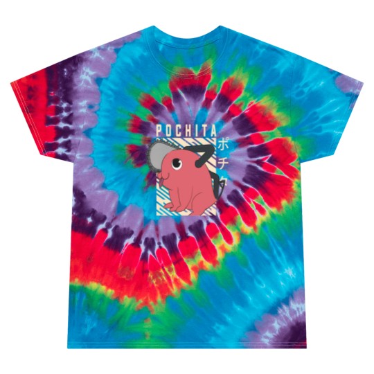 Discover Pochita0 - Chainsaw Man0 Tie Dye T Shirts