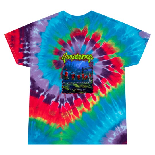 Discover Goosebumps Ghost Camp Tie Dye T Shirts/RL Stine Goosebumps Books