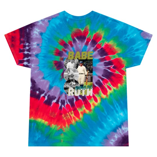 Discover Babe Ruth Vintage Tie Dye T-Shirt