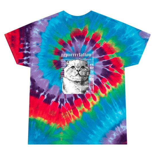 Discover Vintage Reputation Cat Tie Dye T Shirts, Reputation Karma Tie Dye T Shirts
