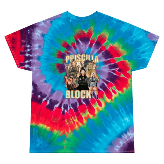 Discover Vintage Priscilla Block 90s Tie Dye T Shirts
