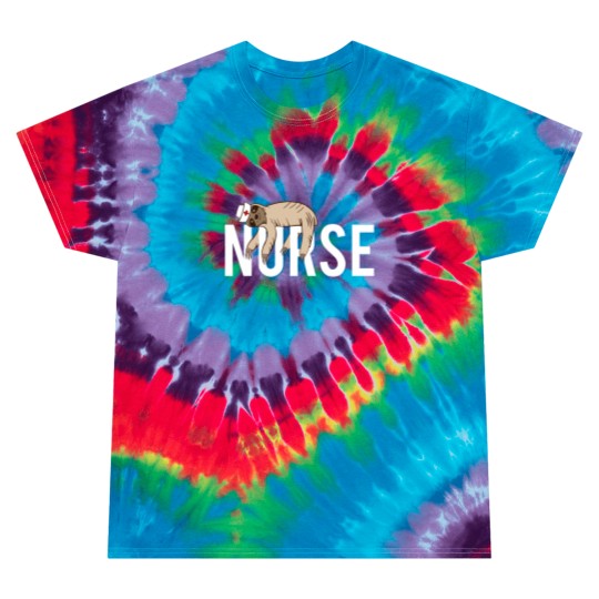 Discover Nurse Sloth Sloth Animal Lovers Nursing Gift Tie Dye T Shirts