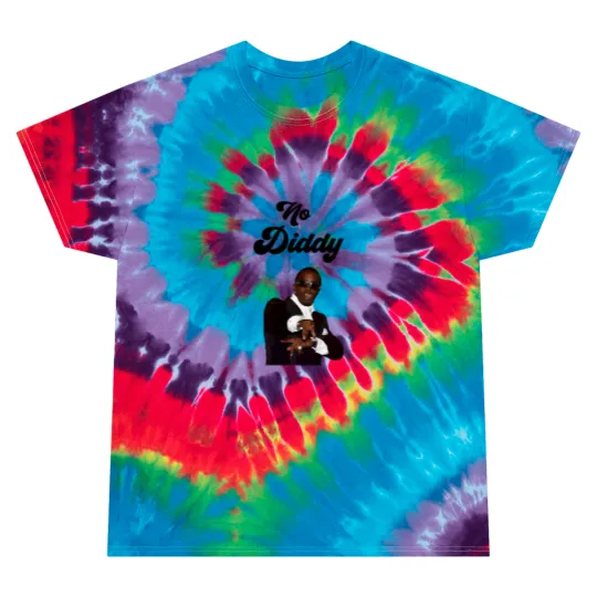 Discover No Diddy Tie Dye T Shirts | Funny Parody | P Diddy | Hilarious Gift for Her