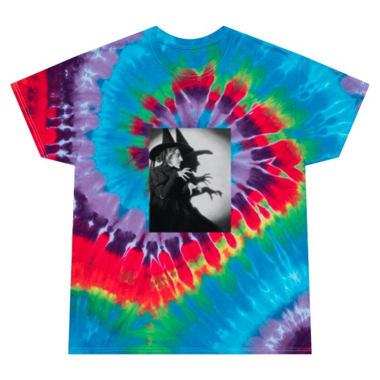Discover Witch Shadow Tie Dye T-Shirt Oz Wizard