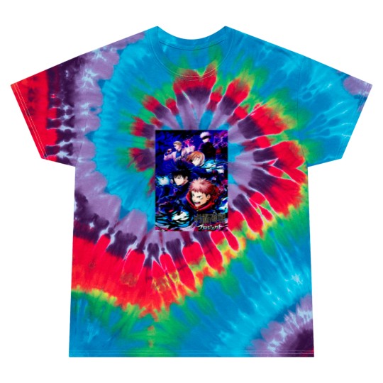 Discover Jujutsu Anime Tie Dye T Shirts