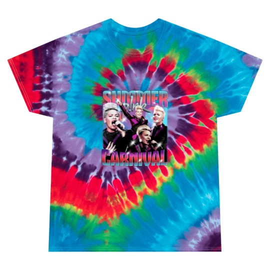 Discover Pink Singer 2024 Tour Tie Dye T-Shirt