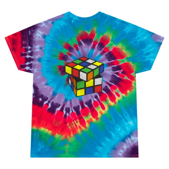 Discover Original Rubik's Cube Tie Dye T Shirts