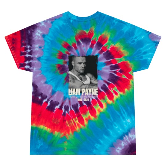 Discover Thanks For Memories Liam Payne Tie Dye T Shirts, RIP Liam Payne Memorial 2024 Tie Dye T Shirts