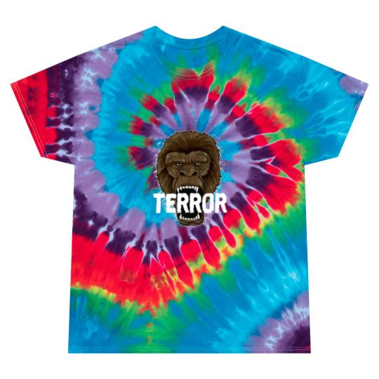 Discover Monkey Terror - Gorilla Ape Alpha Leader Zoo Rage Tie Dye T Shirts