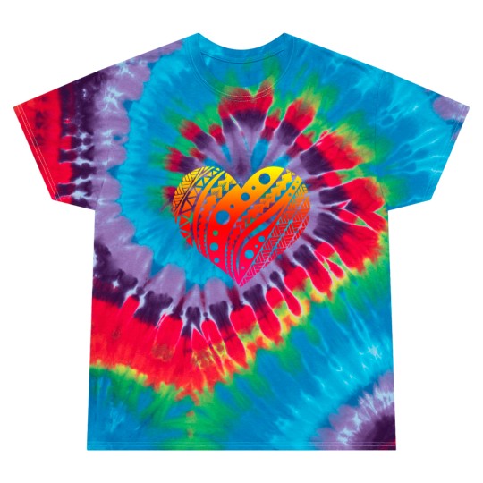 Discover Samoan Fatu Heart T Tattoo Gift Idea Tie Dye T Shirts